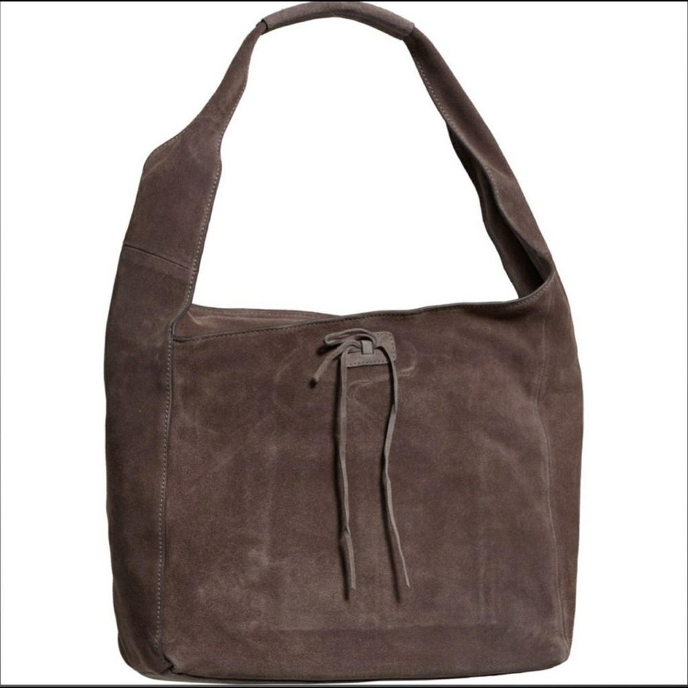 Lucky Brand® Large Suede Clem Hobo Bag | "Deep Taupe"
